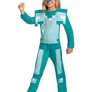 Disguise Minecraft Armor child costume. NWT med 7-8
